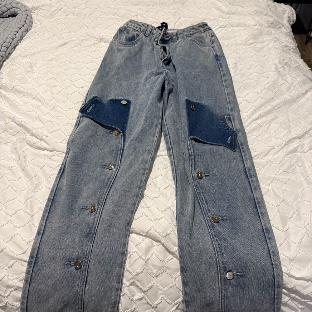 Mainers de Voir Light Blue Denim Jeans